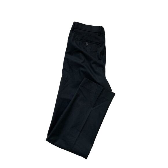 Banana Republic Slim Fit Dress Pants Men's Size 33x32 Flat Front Chino Black - Picture 7 of 10